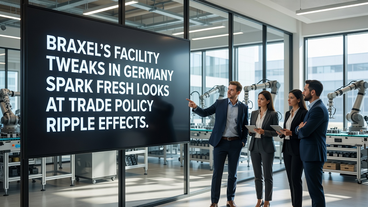 Braxel German Site Adjustments Prompt Renewed Trade Policy Scrutiny